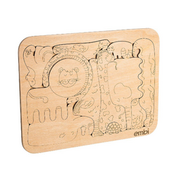 Деревянный пазл звери "Африка"