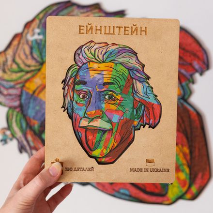 Деревянный пазл "Эйнштейн"