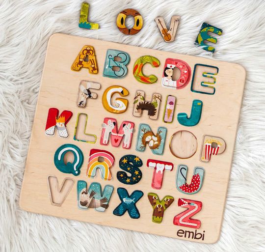 Азбука английская с картинками