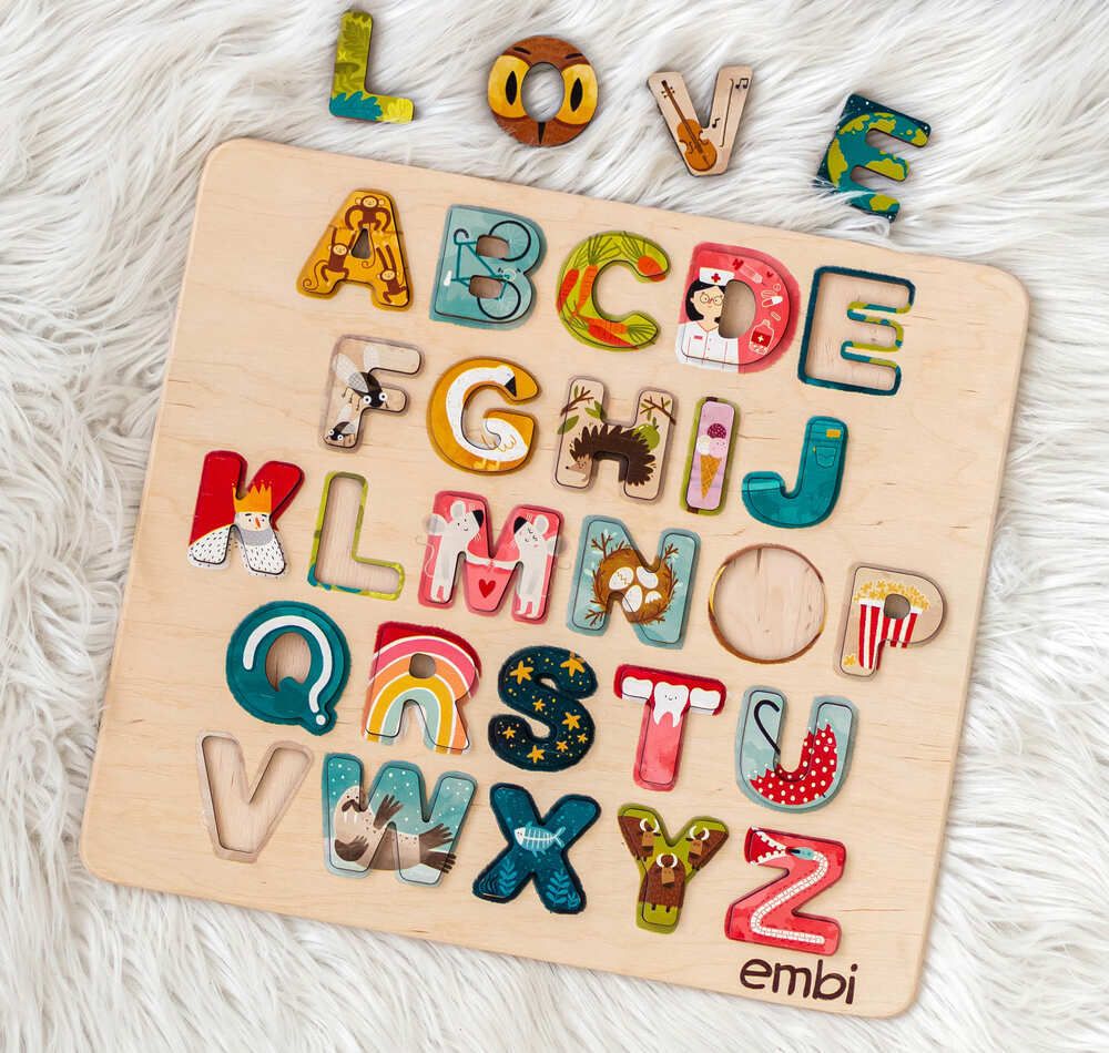 Азбука английская с картинками