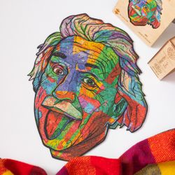 Деревянный пазл "Эйнштейн"