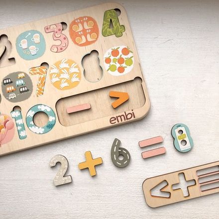 Сортер цифры с картинками