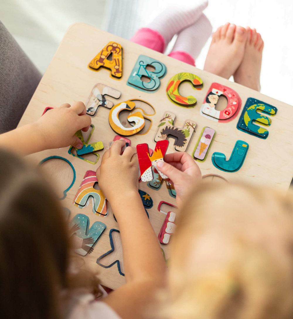 Азбука английская с картинками