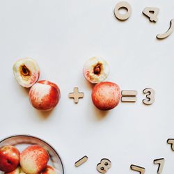 Пазл цифры деревянные