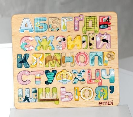 Азбука с картинками Украинская