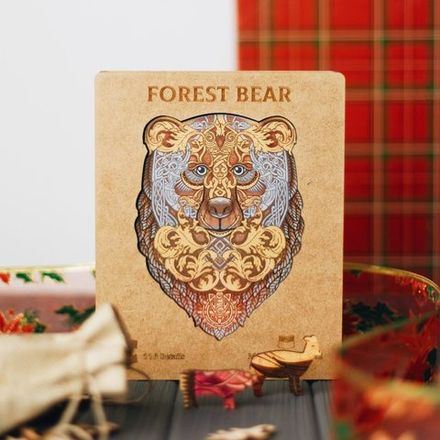 Деревянный пазл "Forest Bear"