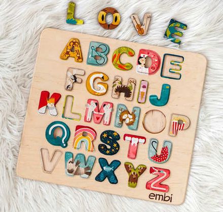 Азбука английская с картинками