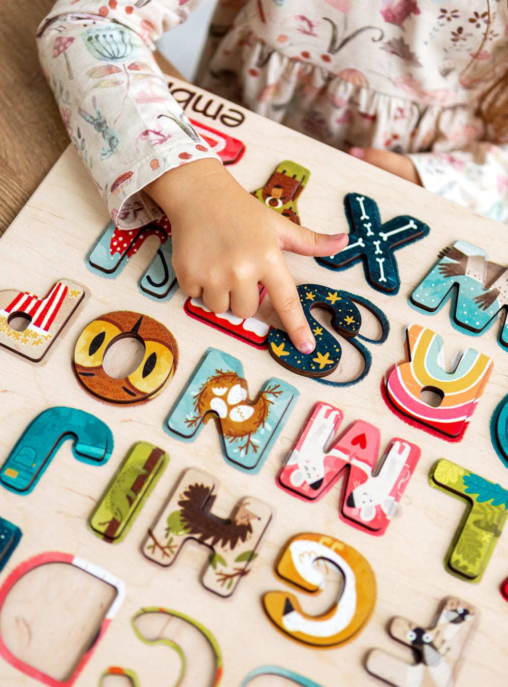 Азбука английская с картинками