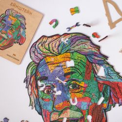 Деревянный пазл "Эйнштейн"