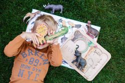 Деревянный пазл звери "Африка"